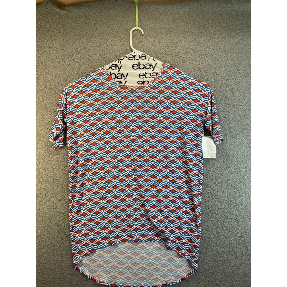 LulaRoe Classic Women's Short Sleeve Shirt Blouse XS NEW